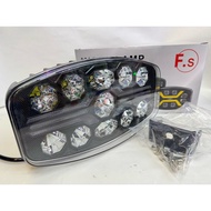 Pack Of 1 Piece Led Spotlight Code FHS9-11 110w 12-24V Can Be Used With 4 Steps White Light Strong B