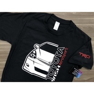 Toyota Wish Aerosport FRONT (Black Tshirt)