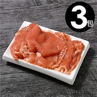 【華得水產】台灣嫩煎里肌肉排3包組(500g-包)