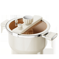 內地直送 - 湯鑊家用微壓鑊CP-JG061加厚雙耳鑊精鐵鑊燃氣電磁爐煮鑊燉鑊