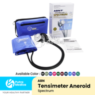 ABN Tensimeter Aneroid Spectrum / Tensi Manual Warna Warni / Alat Ukur Pengukur Tekanan Darah / Sphygmomanometer / Blood Pressure Cuff