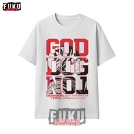 Fuku Merch - Goddog Manhwa Lookism Short Sleeve T-Shirt Cotton Combed 24s