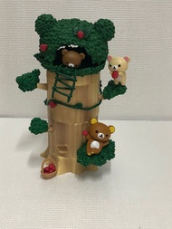 鬆弛熊公仔 盲盒 盒玩 樹屋 絕版盲盒 絕版Rement Bear Rement 鬆弛熊食玩  鬆弛熊擺設 鬆弛熊Rement Rement rilakkuma
