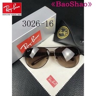 [Original]Fashion Casual Polarized sunglasses 3025 58 silver G15 Green
