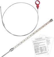 Transmission Fluid Oil Dipstick for Chrysler Jeep Dodge Fluid Level Dipstick Tool with Marks OE # 91