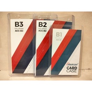 PVC Plastic ID Card Case Holder Clear B1 B2 B3 B4 Size Exhibition Bank Card Badge Holders Office Sch