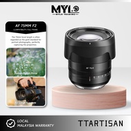 TTArtisan 75mm f2 AF Autofocus Full Frame Prime Focus Portrait for Sony A7III | A7IV | A5RV | ZV-E1 