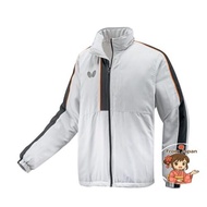 Butterfly Unisex Bright Warm Jacket for Table Tennis and Training 46160 271 Light Gray Size M  Direc