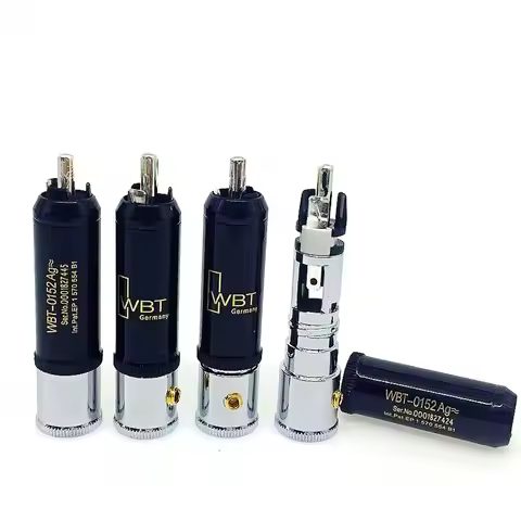 WBT-0152 Ag NextGen cinchstecker RCA connector 10.5mm cable plug Mathur
