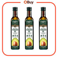 【3枝裝】100% 純天然特級初榨酪梨油 (500ml) 紐西蘭特級初榨冷壓 | 涼拌沙律油 | 高溫烹調 | 生酮飲食【香港行货】