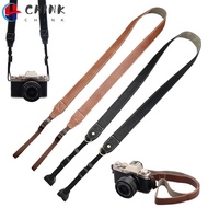 CHINK Micro Single Strap, PU Leather Retro Camera Shoulder Strap, Universal Adjustable Neck Strap La