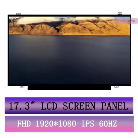 17.3'' LCD Screen LED Display IPS Panel Matrix Replacement FHD eDP 30 Pins Non-Touch LP173WF4-SPF1 f