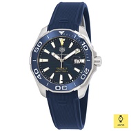 TAG Heuer Aquaracer WAY201B.FT6150 / Date Magnifier / Ceramic Bezel / Automatic / 43mm / Rubber Stra