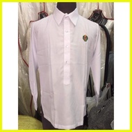 ♞Polo Barong Longsleeves with Sosia patch