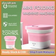 Mini folding washing machine 4.5KG washing weight mesin basuh 2022 hot sale portable sanitary childr