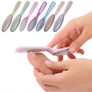 Stainless Steel Double Headed Foot Rubbing Board Foot Grinder Skin Grater Dead Brush Foot R8w8
