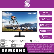 SAMSUNG LS32AM700UEXXS 32” Smart Monitor TV M7 - 4K UHD 3840x2160/8ms/VA/HDMI/Type-C/Speaker/Wireles