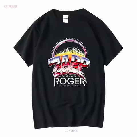 Funk Music Zapp Retro Roger Friends Larry Gregory Jackson Be Alright T Shirt vintage Washed Versatil