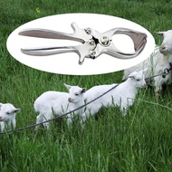 [lzdxwcke3pu] Castrating Pliers Tail Docking for Bulls Livestocks Emasculator Banding