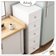【Woody】5/6/7 Layer Drawer Locker Sundries Cabinet