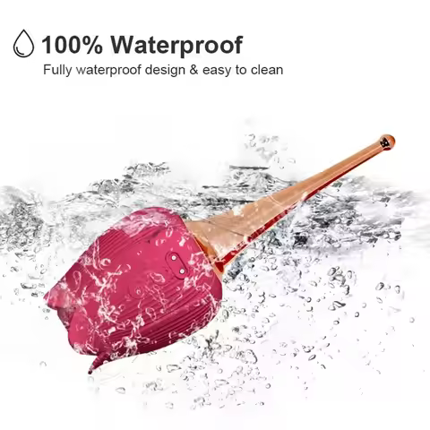 Intimate Good Nipple Sucker Oral Licking Clitoris Stimulation Powerful Rose Shape Vagina Sucking Vib