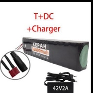 10S3P 36V36ah Battery Pack 18650 Lithium-Ion Battery 500W for High Power Motorcycle Pedals