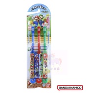 Made In Japan BANDAI-Super Mario Toothbrush 3pcs 6 Years Old-12 Old Children Super Brothers Oral Cle