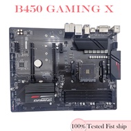 For B450 GAMING X Motherboard 64GB HDMI M.2 SATA3.0 Socket AM4 DDR4 ATX B450 Mainboard Tested OK