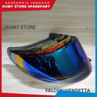 KYT GLASS FALCON 2 VENDETA 2 VISOR/ KYT HELMET VISOR/ FALCON