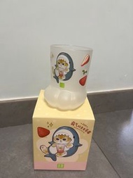奈雪 mofusand 玻璃杯 現貨