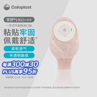 康乐保（Coloplast）安舒1902 一件式造口袋 平面肠道造口袋直肠造瘘造漏大便粪袋 造口护理用品 10片/盒