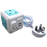 SG ★Limited Quantity★ Allocacoc Powercube / Power Socket / Charger / Travel Adapter/ USB charger / Plug USB Charger ★