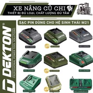 Dekton M21-S40XCP,M21-S40XPRO, M21-S20XPRO accessories, new generation charging dock, convenient Mak