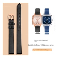 9mm Leather Strap for Tissot 1853 Seiko Fossil for Women