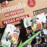 READY Mie Instan Pedas Korea Lemonilo Alami Sehat Halal - Paket Dus