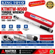 KingToyo KTMTW-N500 3/4" Torque Wrench 100-500Nm Length : 865mm
