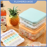 Quick-frozen Ice Cube Mold Ice Maker / Ice Cube Mold / Ice Storage Box With Lid / Ice Mold Box / Free Ice Shovel flowerdance