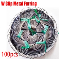 W clip Double furring clip wclip Metal furring wall clip for Ceiling Work C-Channel Fitting