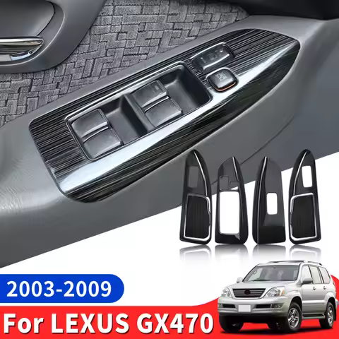 For 2003-2009 Lexus GX 470 GX470 2008 2007 2006 2005 2004 Interior Door Button Control Panel Decorat