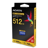 [Yu Player] ADATA 512G microSDXC SD7.1 Express Ultra-High Speed Memory Card (For NS2)