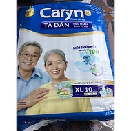 Tã Người Già Caryn Loại Dán Size XL 10 Miếng Vòng Hông 86 Đến 135 Cm - Tã Dán Caryn Người Già Size Đ