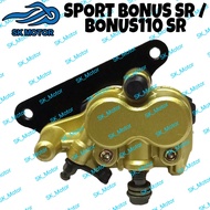 SYM SPORT RIDER / SPORT BONUS SR / E BONUS 110 SR / SM SPORT R Front Caliper Assy / Brake Pump Bawah Depan + Disc Pad