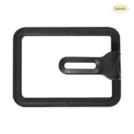 JUSTO Pot Cover, Visible Rectangle Skillet Lid, Replacement Thickened Silicone Edge 13 * 18cm/15 * 1