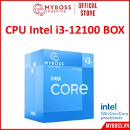 Cpu Intel i3-12100 Full Box, Socket 1700 (Upto 4.3Ghz, 4 Cores 8 Threads, 12MB Cache, 60W) - NEW