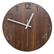 Aesthetic wall clock luxury wall clock/ round wall clock/ wooden wall clock/ unique wall clock/