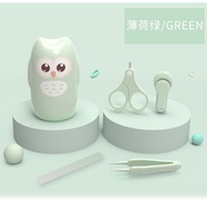 Easy To Store Cute Cartoon Owl Baby Nail Clipper Tools Care Tweezers Scissors Nail Set Nail Clippers Nail File Short