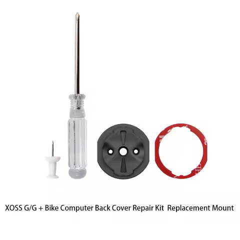 XOSS Accessories, Replacement, XL200-1200 Llights Mounts, Bike Computer Back Cover Repair Kit XOSS G