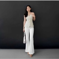Flare Pants Highwaist Pants Fit and Flare Pants Cutbray SCUBA