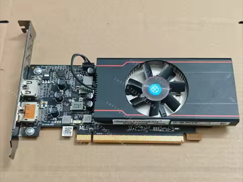 Supporting 4K，Tested Successful,with Good Performance，For RX 6400, RX6400 4G 4GB Gaming Desktop Dedi