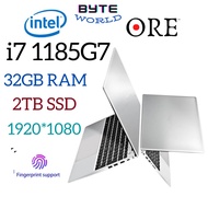 ORE GT2 Intel i7 1185G7 15.6" 32GB DDR4 RAM 2TB SSD Gaming Laptop Gaming Computer Desktop Gaming PC